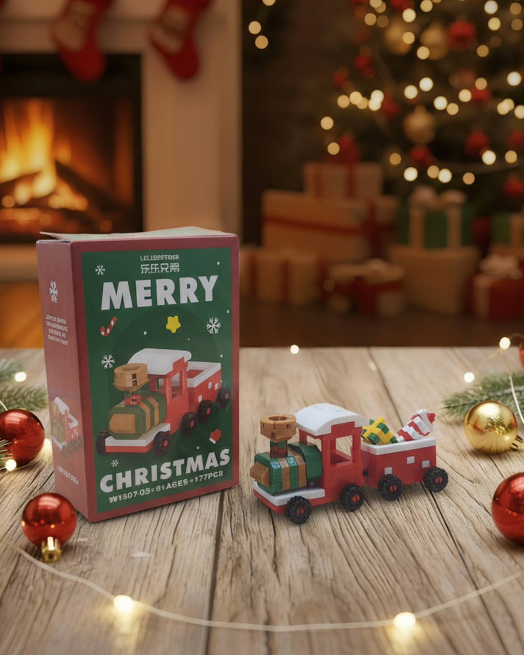 3D Christmas Building Block 12 Pcs Set -Sold Out Pre Order Now