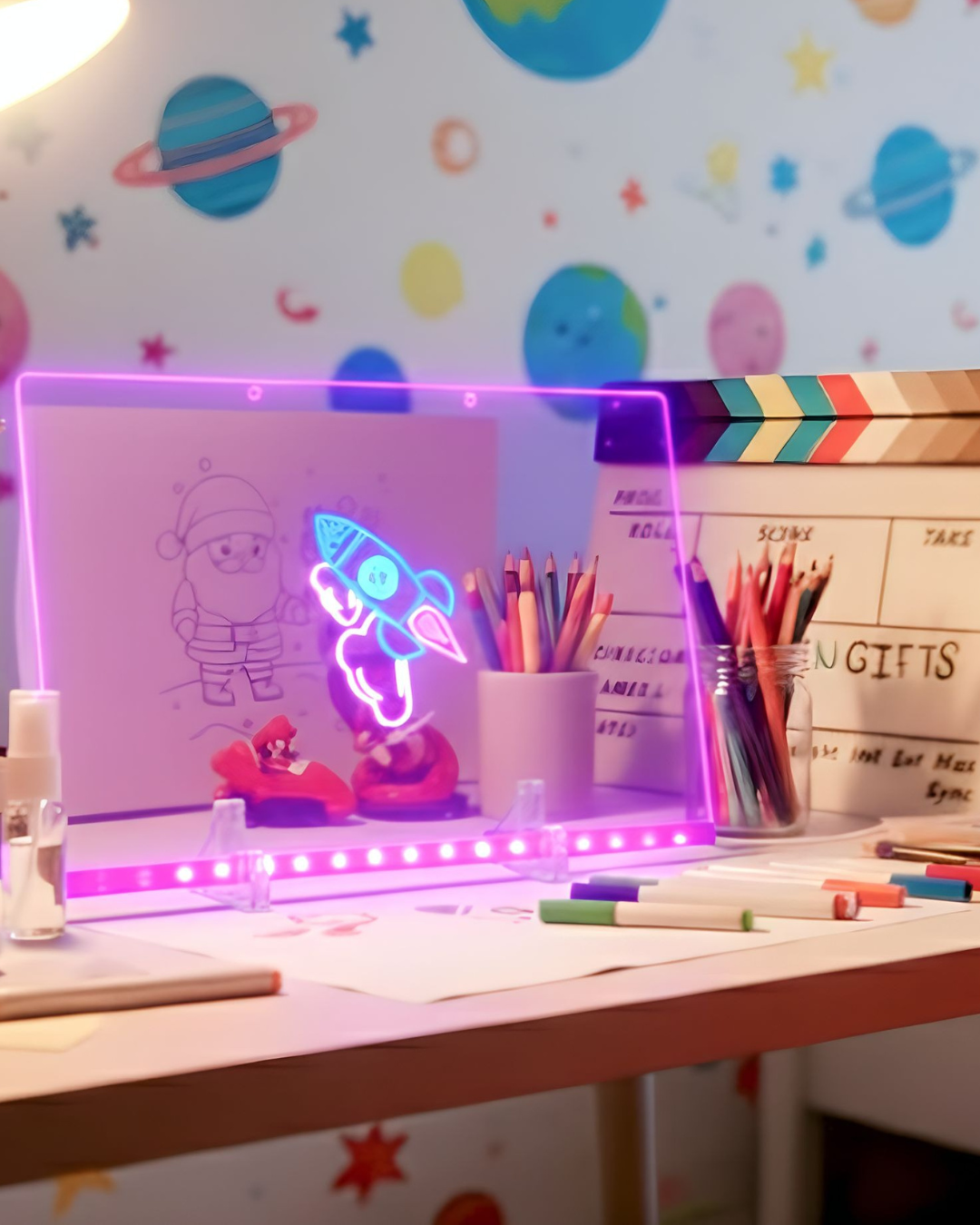 DIY LED acrylic neon board (20cm x30cm)