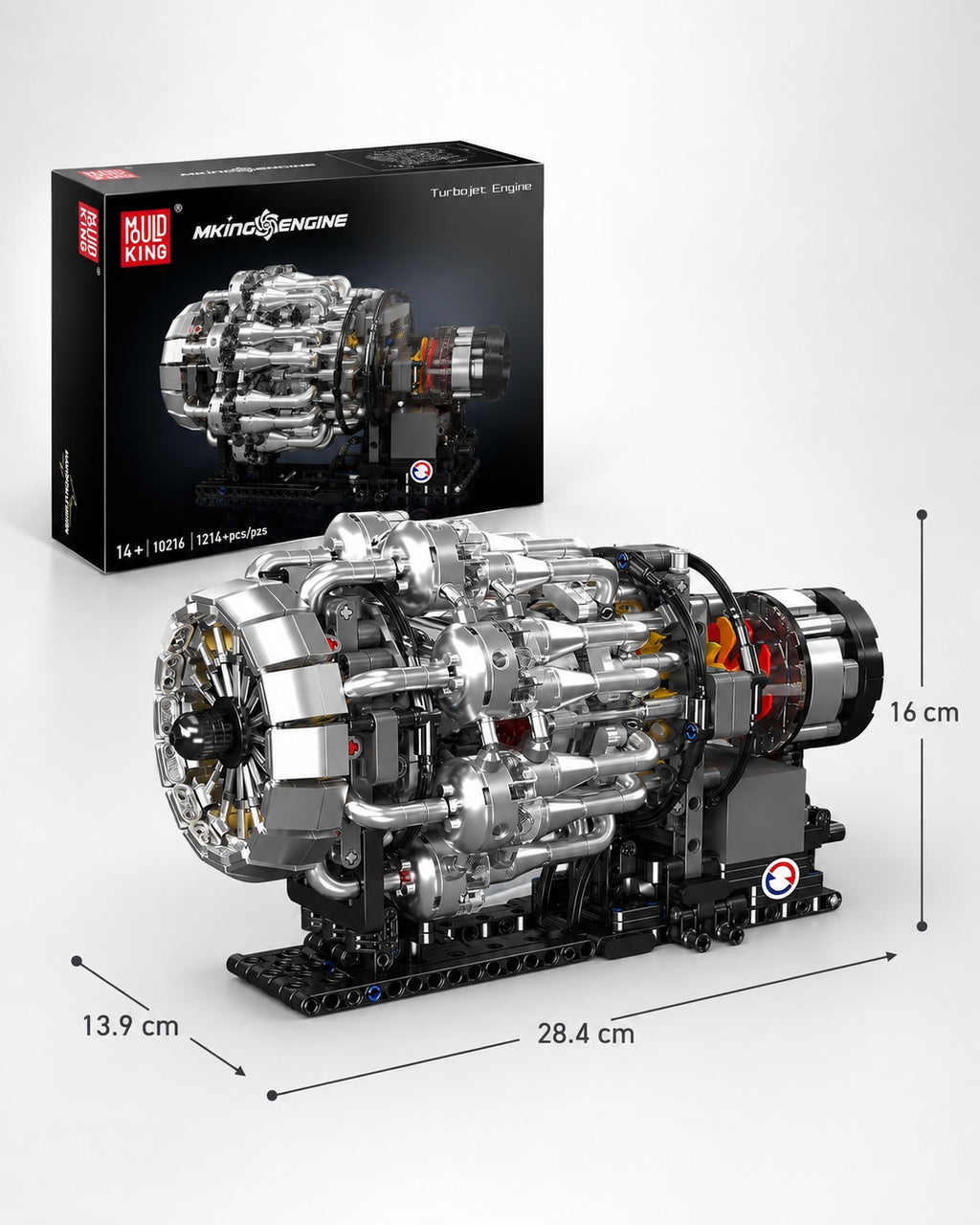 Turbojet Aircraft Engine Building Kit
