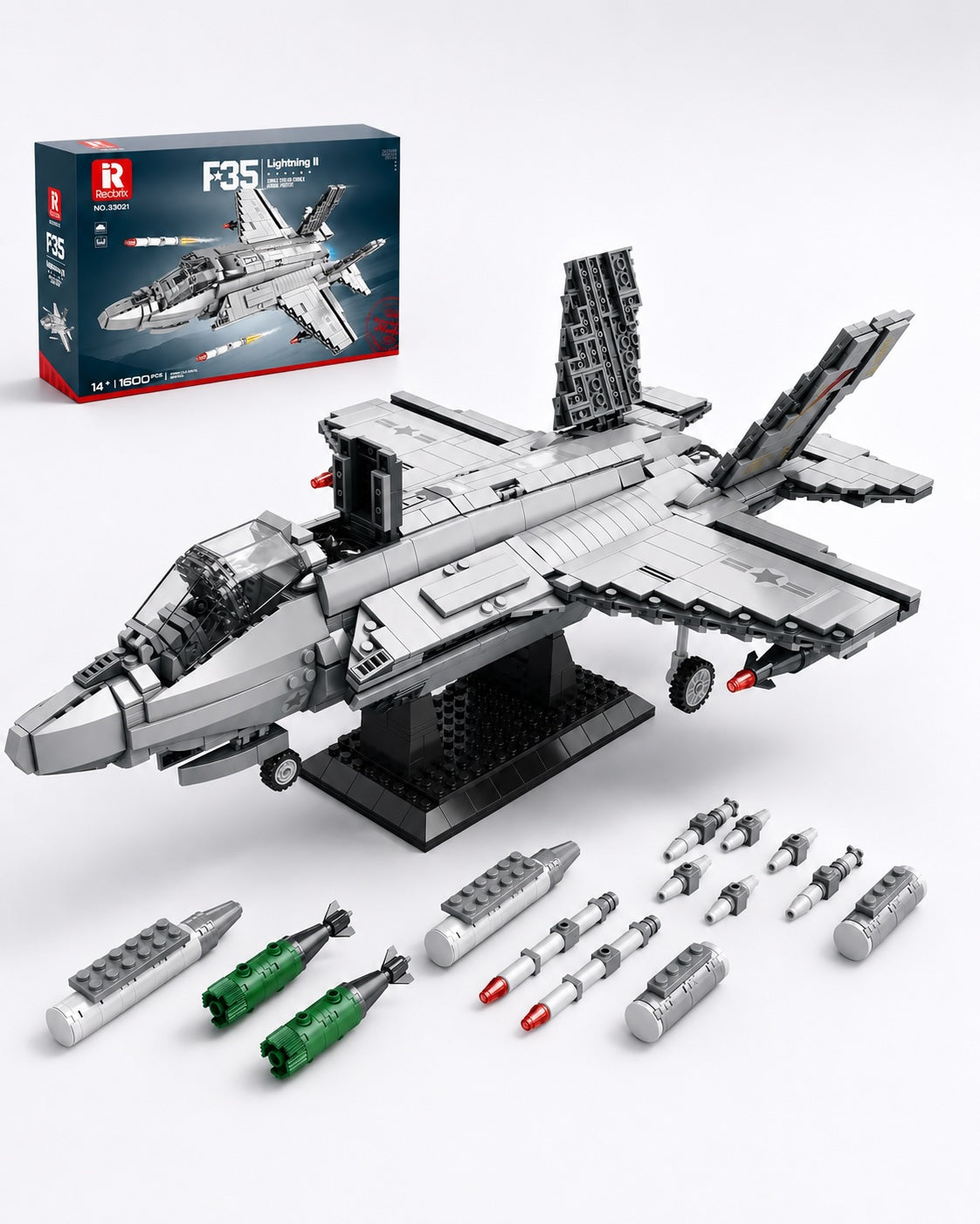 F-35 Fighter Jet Building Set