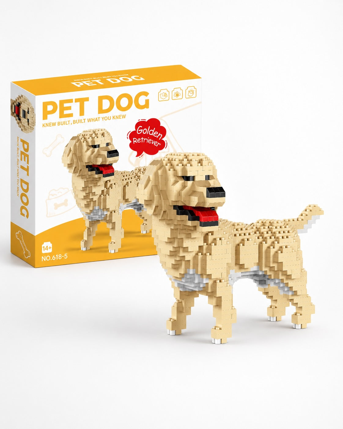 Golden Retriever Building Set
