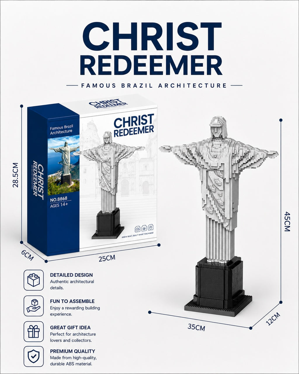 Christ the Redeemer (Rio) Building Set