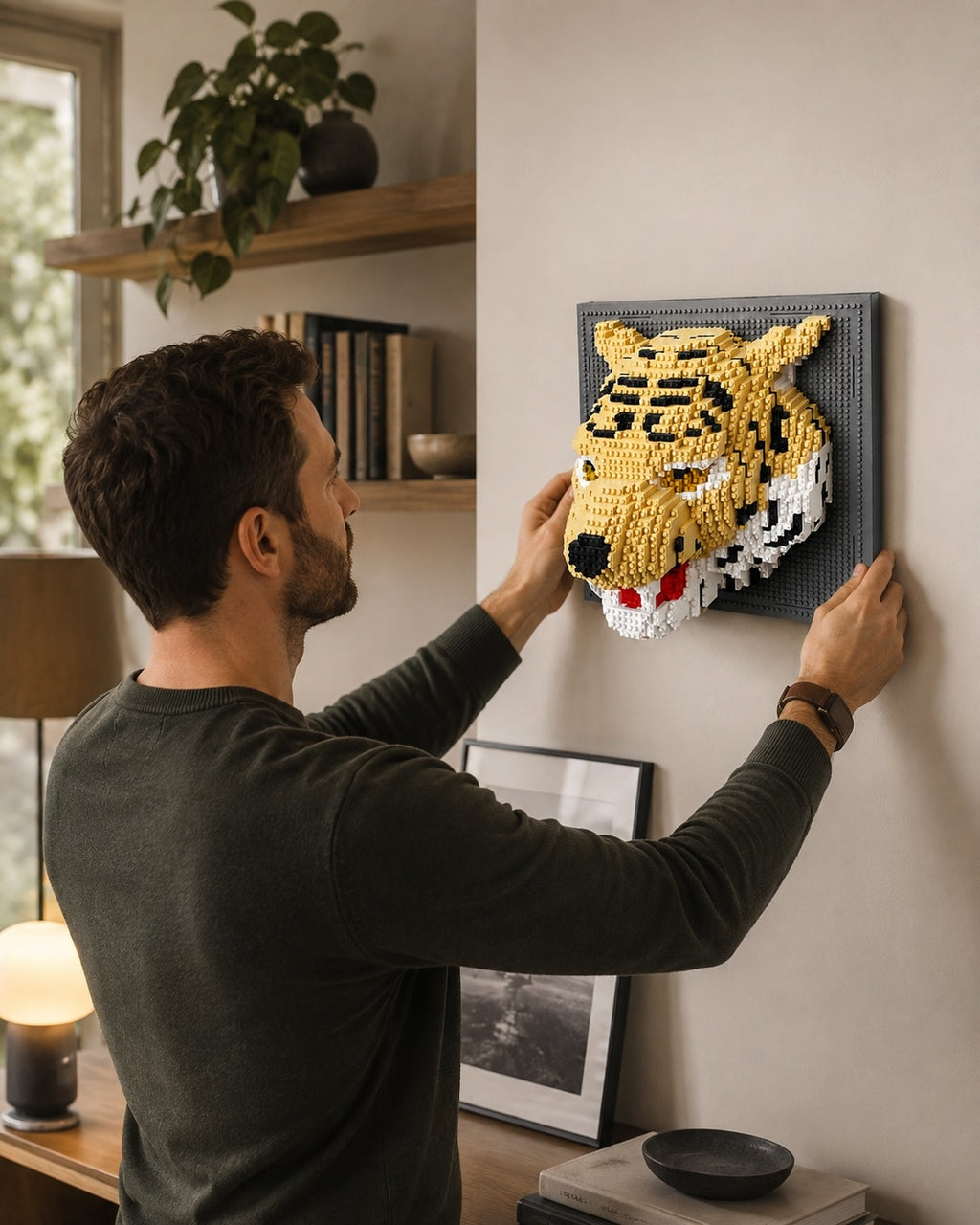 Tiger 3D Wall Building Set