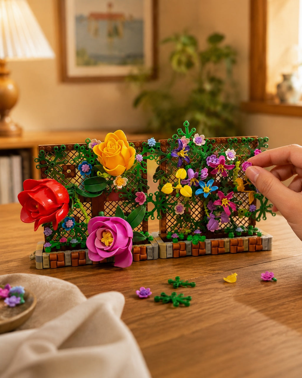 Wall of Flowers Building Set