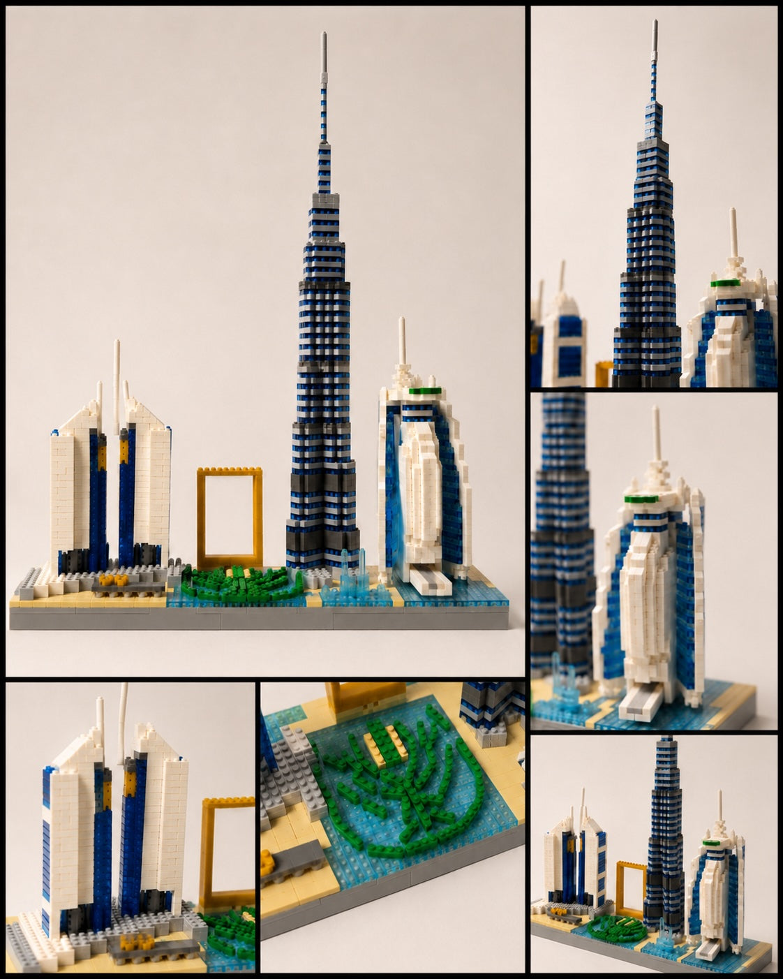 Dubai Skyline Building Set