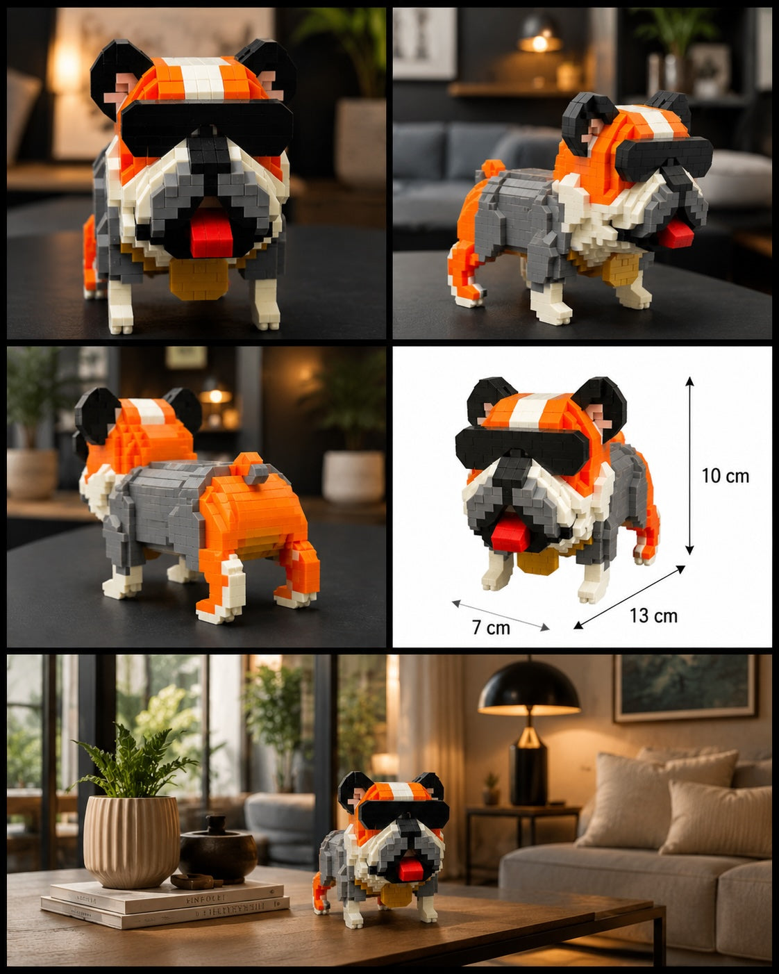 Cool Bulldog Building Set