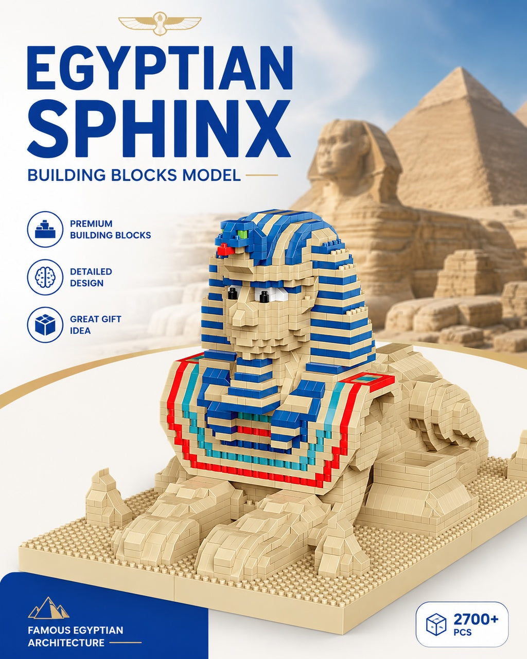 Great Sphinx of Giza Building Set
