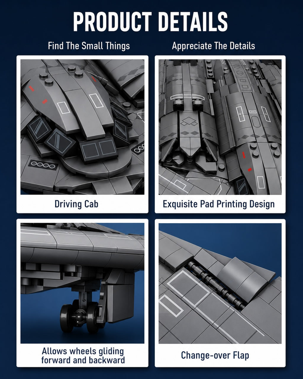 B-2 Spirit Bomber Building Set