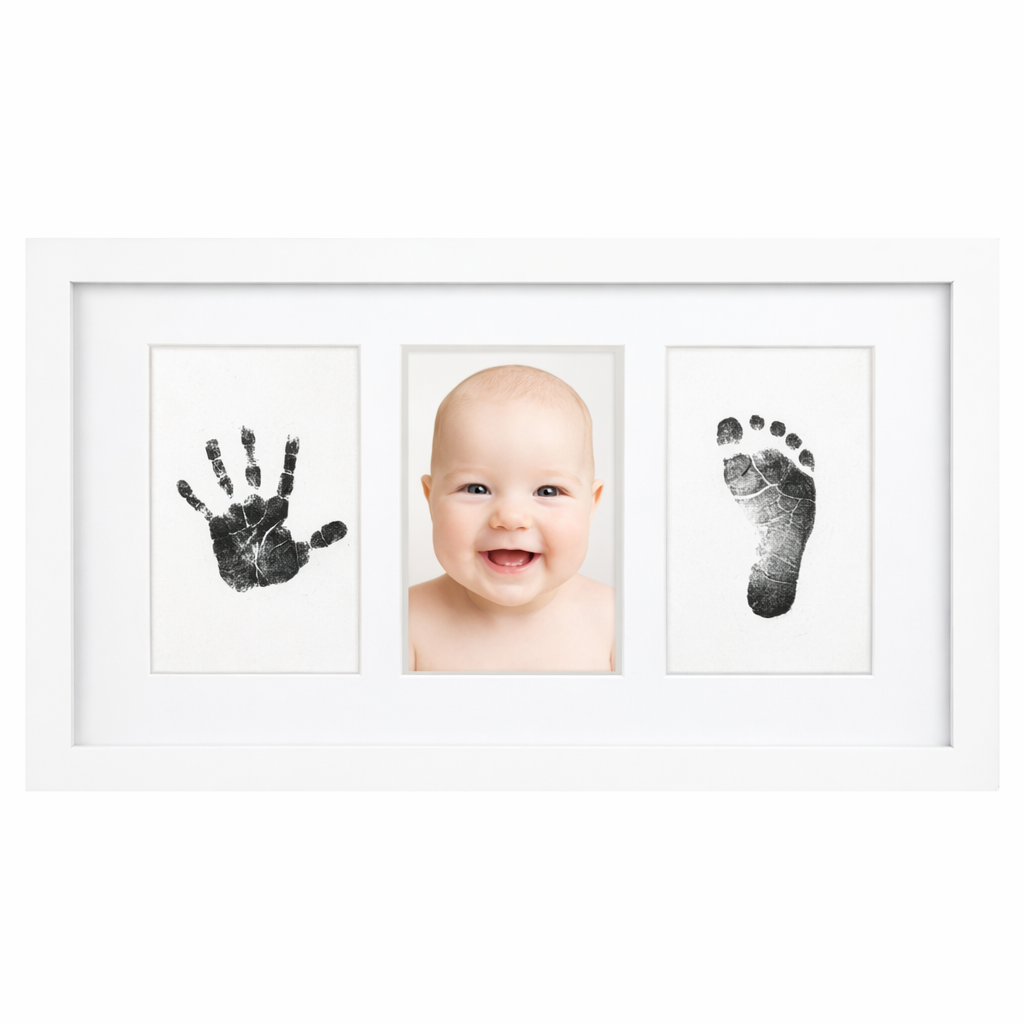 Baby DIY Hand and Foot print Frame