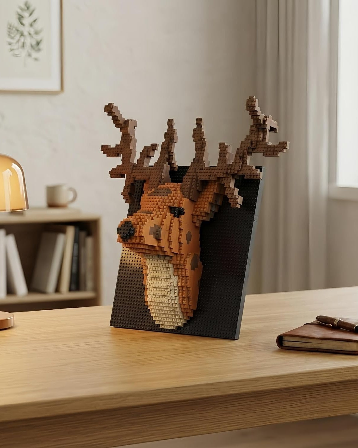 Wild Deer 3D Wall Building Set